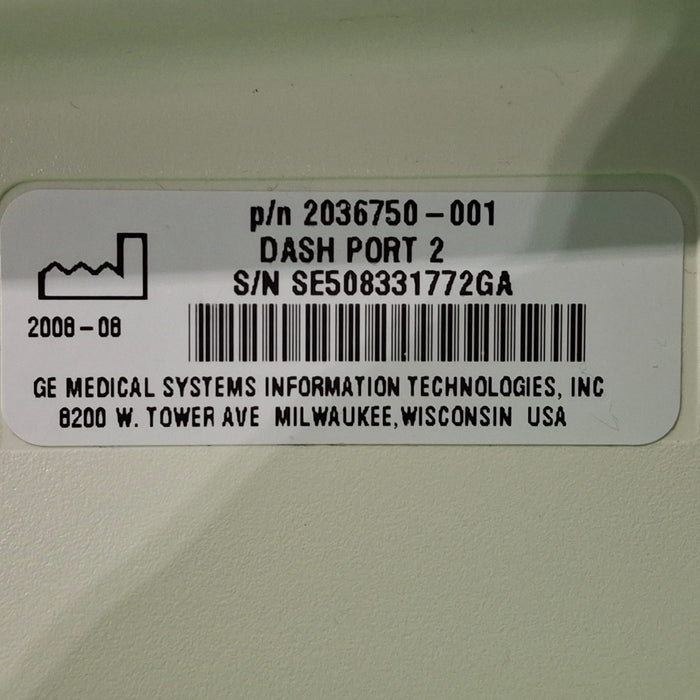 GE Healthcare Dash Port 2 Docking Station