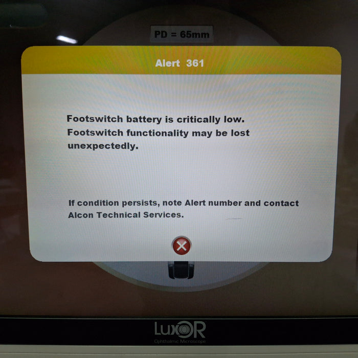 Alcon Laboratories Inc Luxor LX3 Ophthalmology Microscope