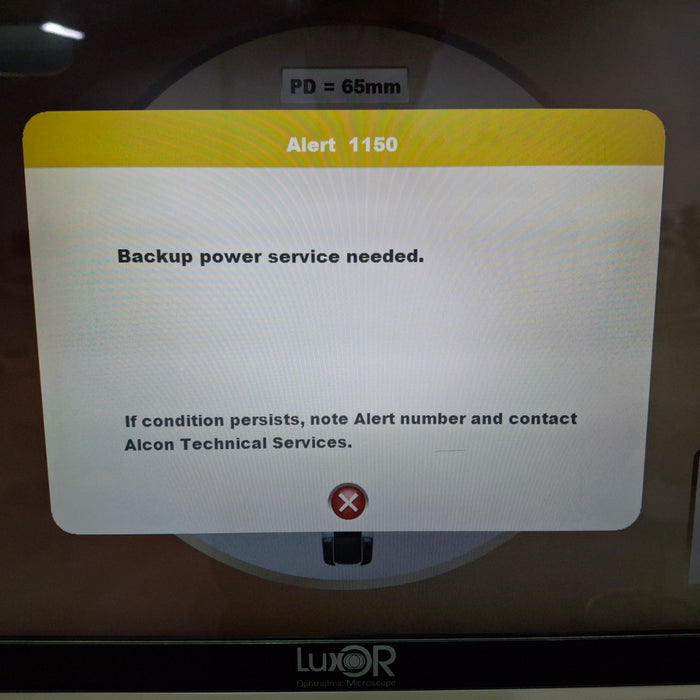 Alcon Laboratories Inc Luxor LX3 Ophthalmology Microscope