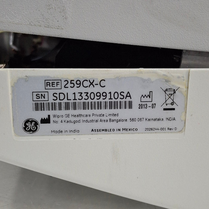 GE Healthcare Corometrics 250cx Series Model 259cx-c Fetal Monitor