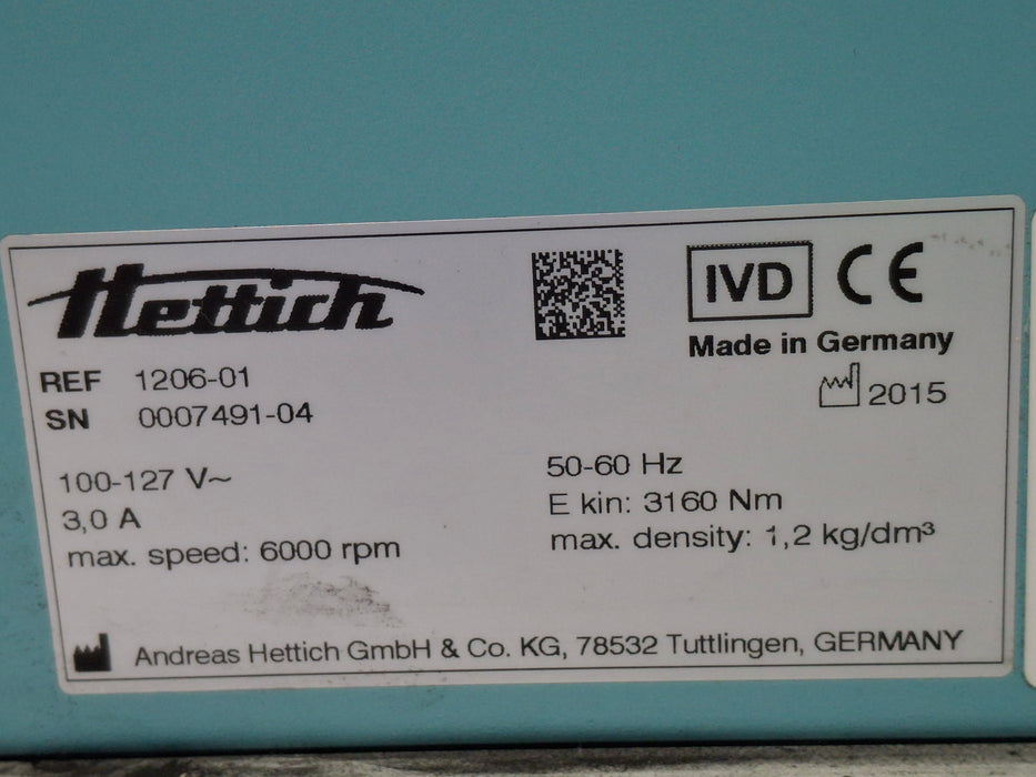 Hettich Instruments Zentrifugen Rotofix 32A  1206-01 Centrifuge