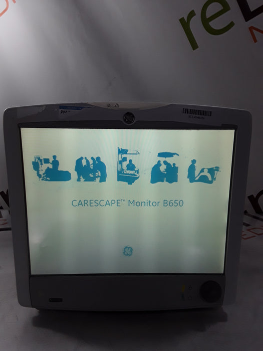 GE Healthcare Carescape B650 Post Anesthesia Care Patient Monitor