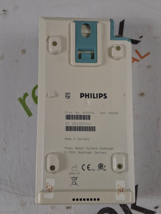 Philips M3001A-A02C06 OxiMax SpO2, NIBP, ECG, Temp, IBP MMS Module
