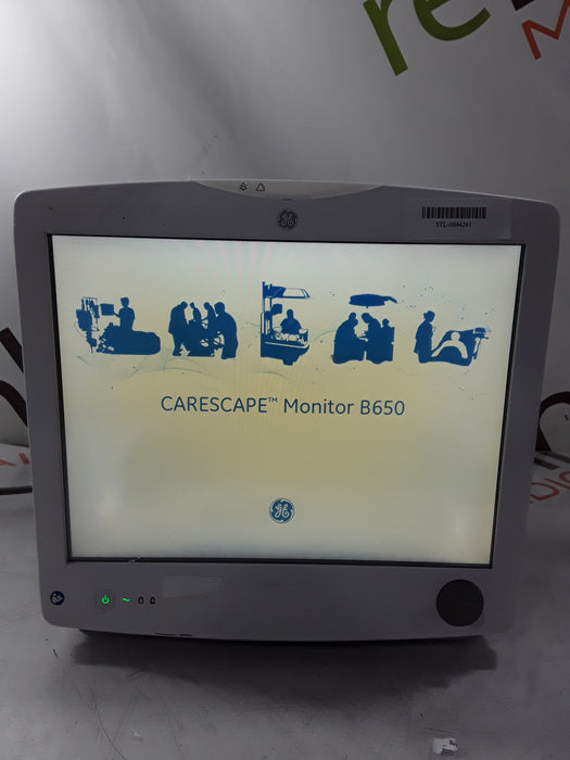 GE Healthcare Carescape B650 Post Anesthesia Care Patient Monitor