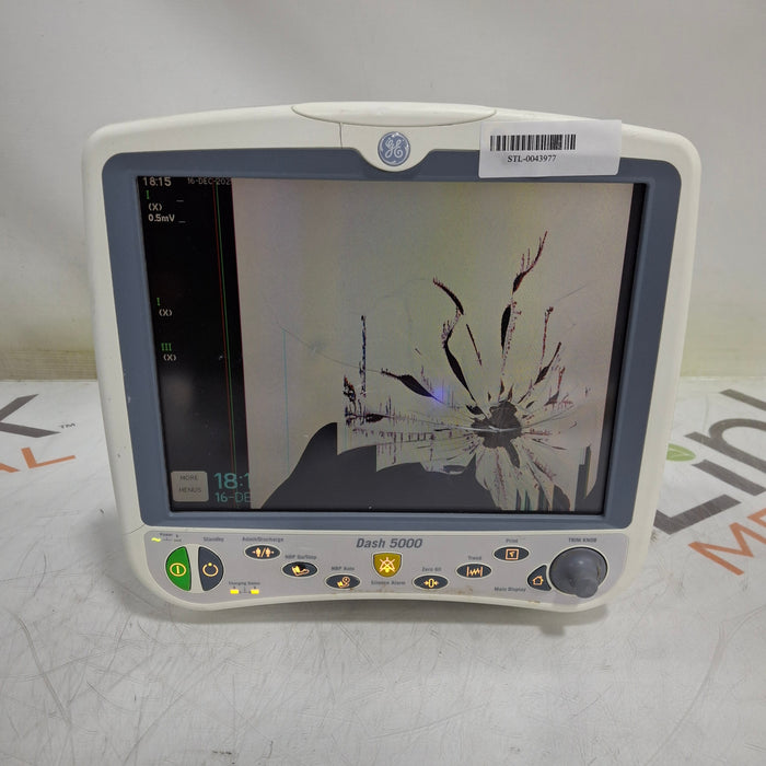 GE Healthcare Dash 5000 - Masimo SpO2 Patient Monitor