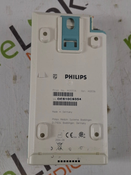 Philips M3001A-A02C06 OxiMax SpO2, NIBP, ECG, Temp, IBP MMS Module