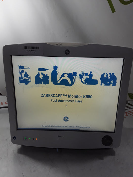 GE Healthcare Carescape B650 Patient Monitor