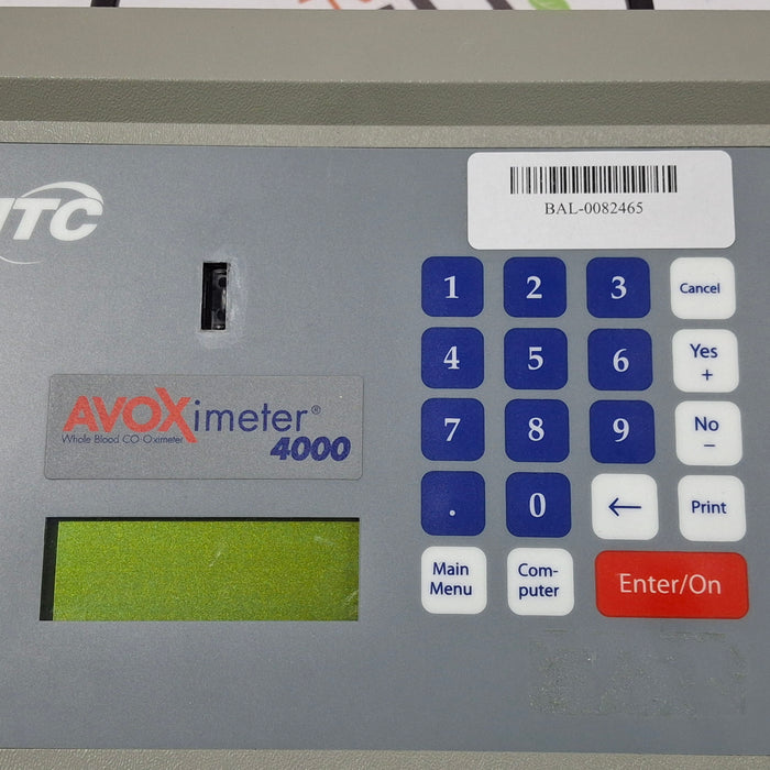 A-Vox Systems, Inc. Avoximeter 4000 Rapid, Accurate CO-Oximetry Assessment