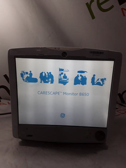 GE Healthcare Carescape B650 Post Anesthesia Care Patient Monitor