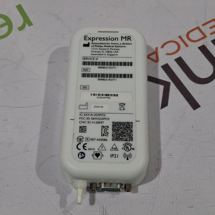 Philips Expression MRI SpO2  989803192771 Patient Module