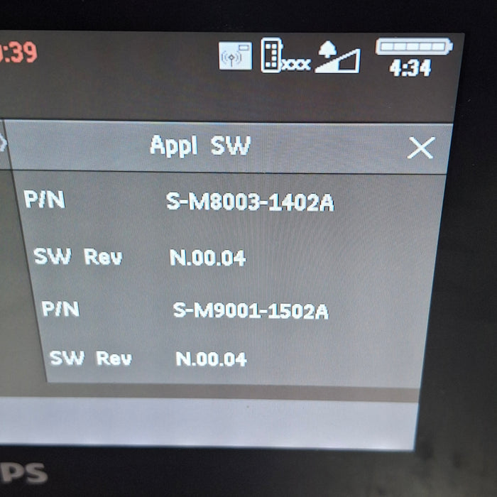 Philips IntelliVue X3 - Fast Nellcor SpO2 Transport Patient Monitor