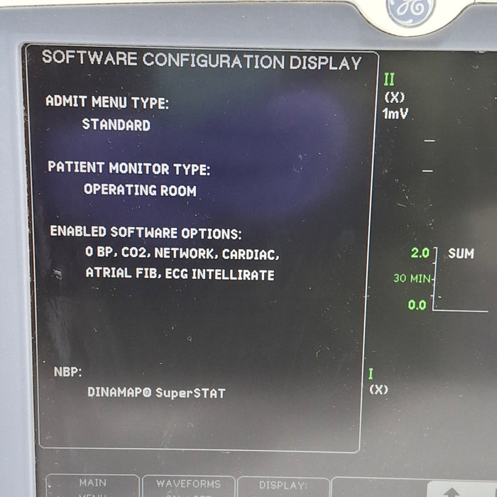 GE Healthcare Dash 5000 - GE/Nellcor SpO2 Patient Monitor
