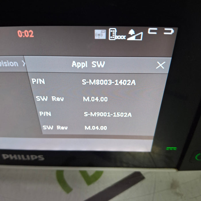 Philips IntelliVue X3 - Fast Nellcor SpO2 Transport Patient Monitor