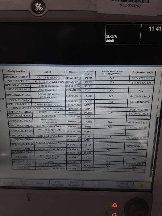GE Healthcare Carescape B650 Critical Care Patient Monitor