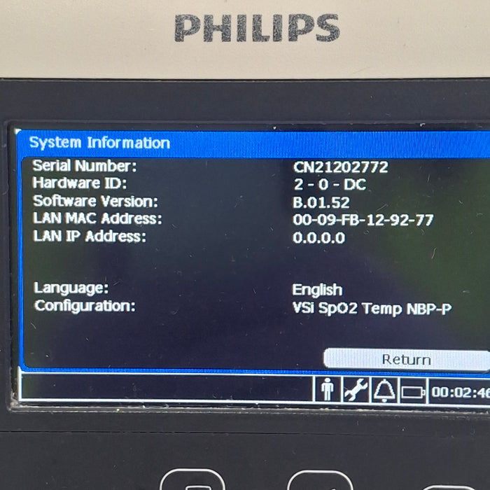 Philips SureSigns VSi Vital Signs Monitor
