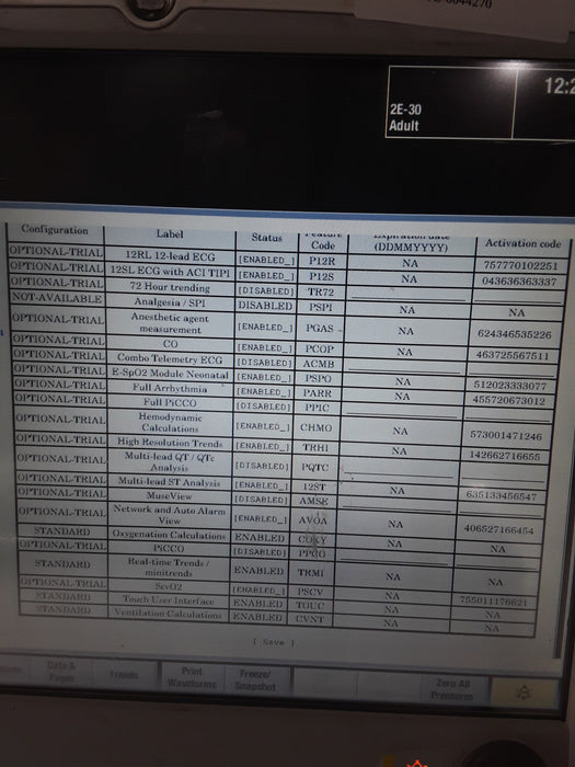 GE Healthcare Carescape B650 Critical Care Patient Monitor