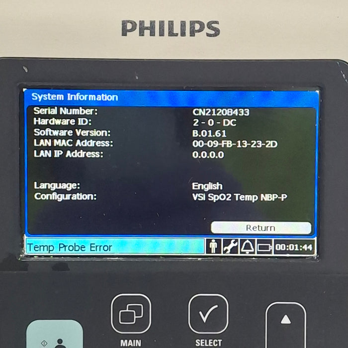 Philips SureSigns VSi Vital Signs Monitor