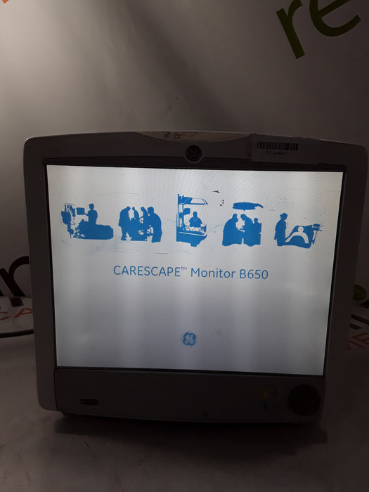GE Healthcare Carescape B650 Critical Care Patient Monitor