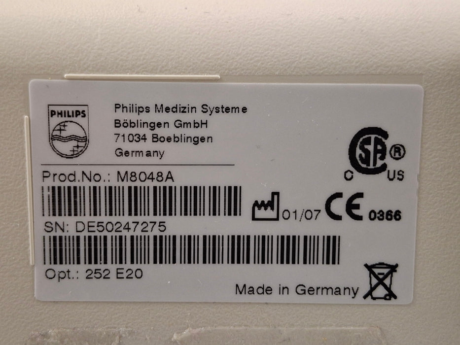 Philips M8048A IntelliVue Module Rack