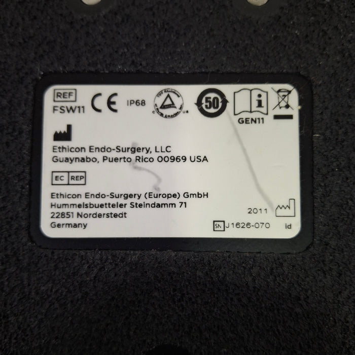Ethicon Inc. FSW11 Foot Switch