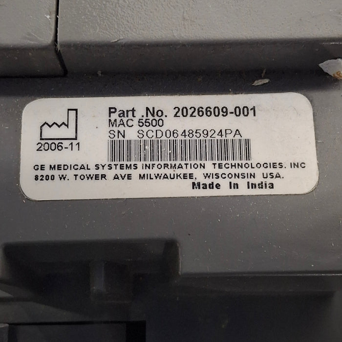 GE Healthcare MAC 5500 HD ECG without CAM Module