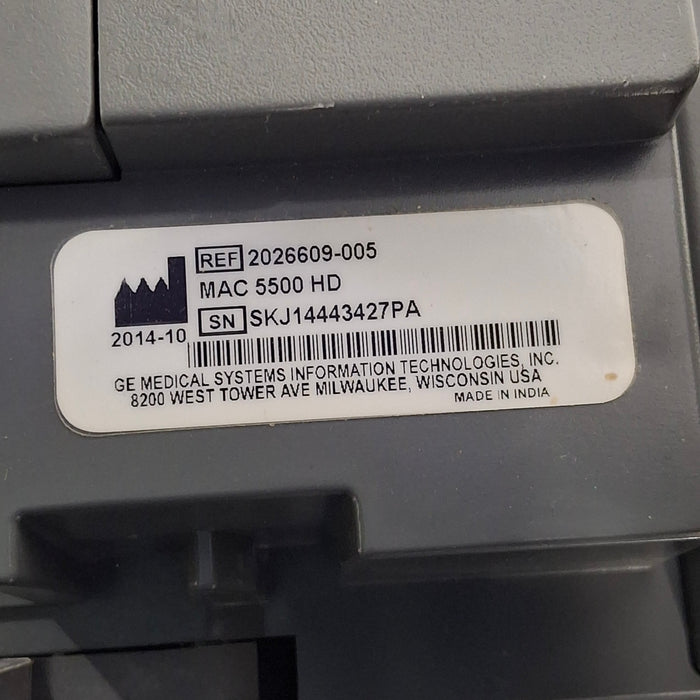 GE Healthcare MAC 5500 HD ECG without CAM Module