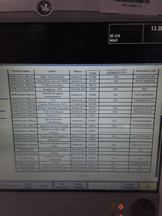 GE Healthcare Carescape B650 Critical Care Patient Monitor