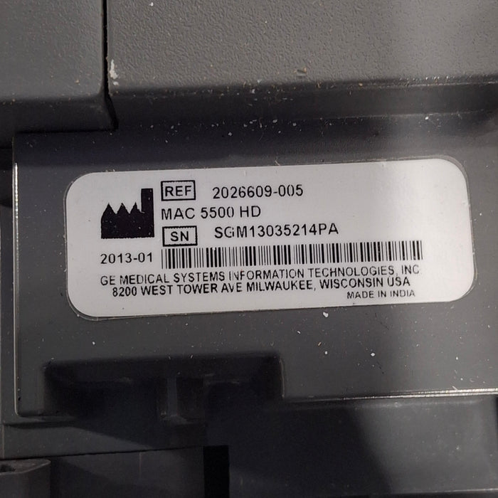 GE Healthcare MAC 5500 HD ECG without CAM Module