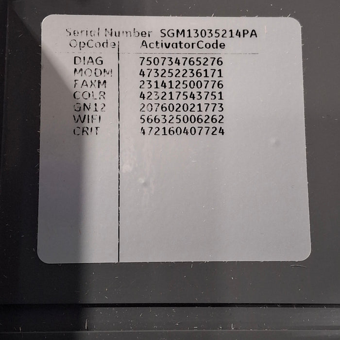 GE Healthcare MAC 5500 HD ECG without CAM Module