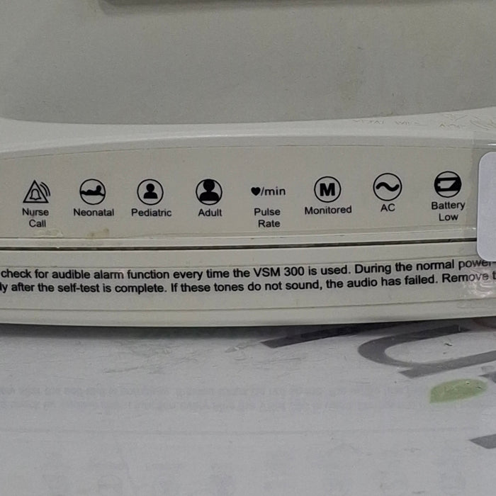 Welch Allyn 300 Series - Masimo SpO2 Vital Signs Monitor