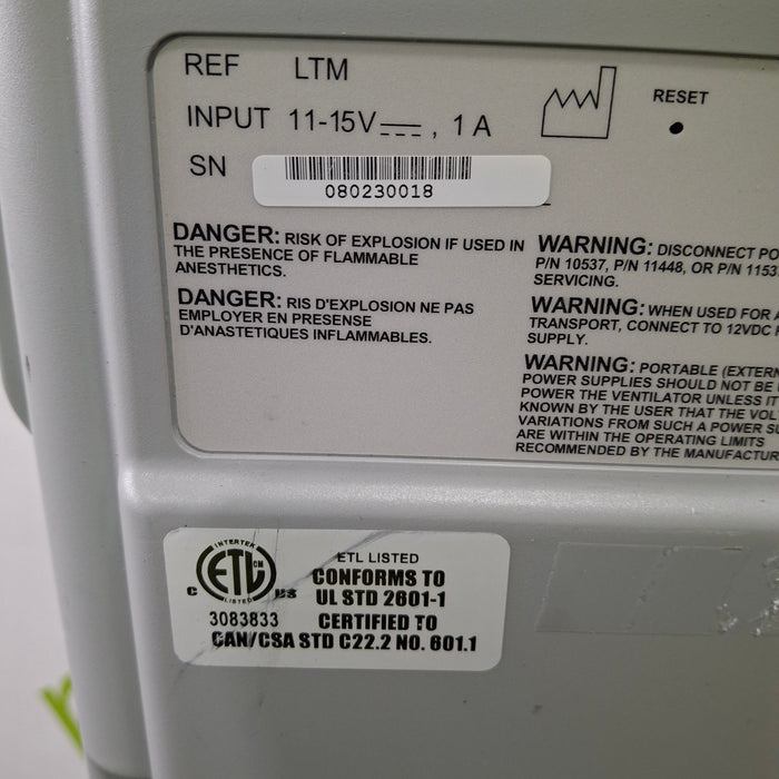CareFusion LTV 1200 Ventilator
