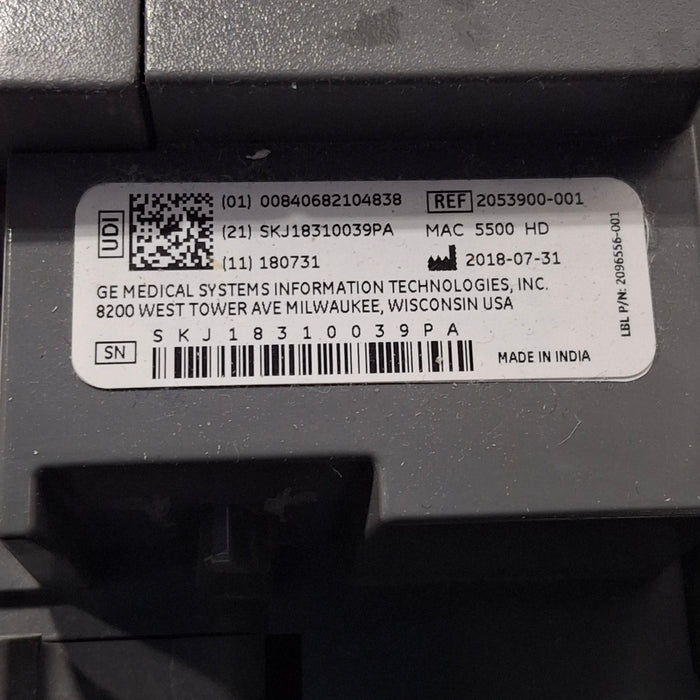 GE Healthcare MAC 5500 HD ECG without CAM Module