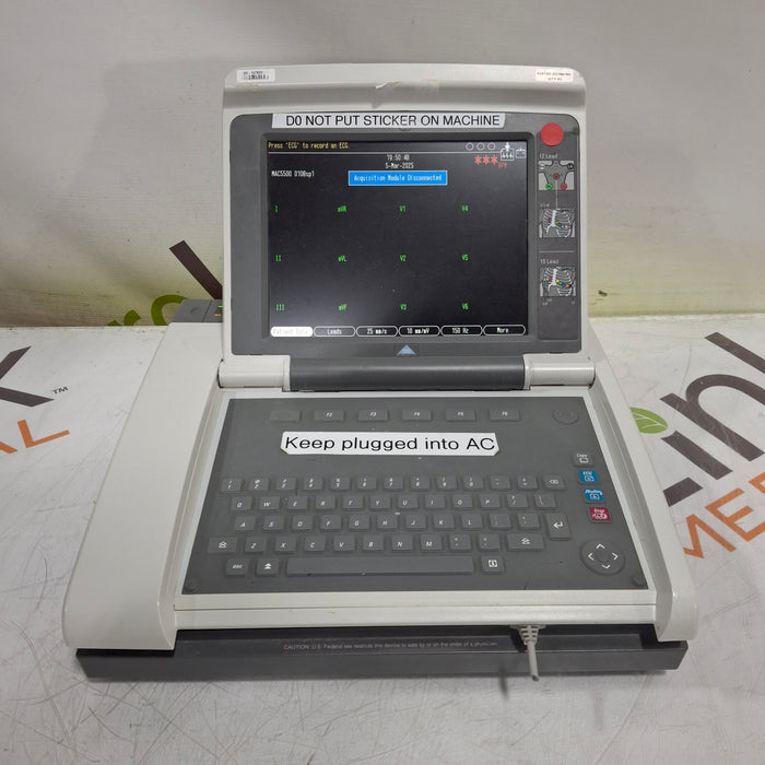 GE Healthcare MAC 5500 HD ECG without CAM Module