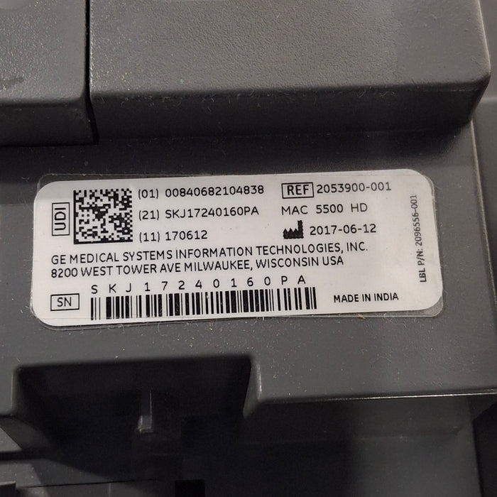 GE Healthcare MAC 5500 HD ECG without CAM Module