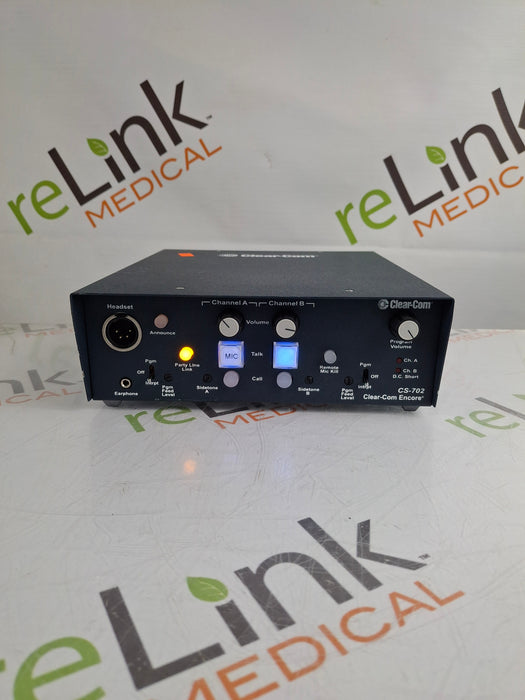Clear-Com Encore CS-702 Headset Main Station