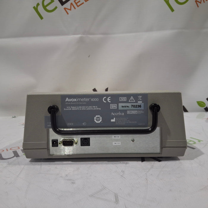 A-Vox Systems, Inc. Avoximeter 4000 Rapid, Accurate CO-Oximetry Assessment