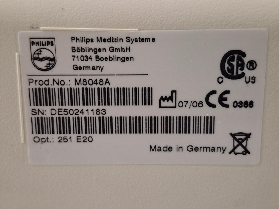 Philips M8048A IntelliVue Module Rack