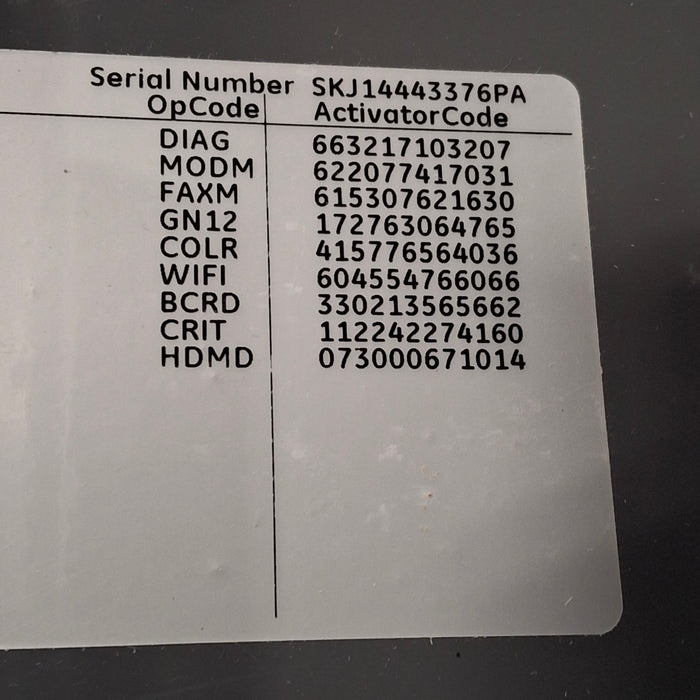 GE Healthcare MAC 5500 HD ECG without CAM Module
