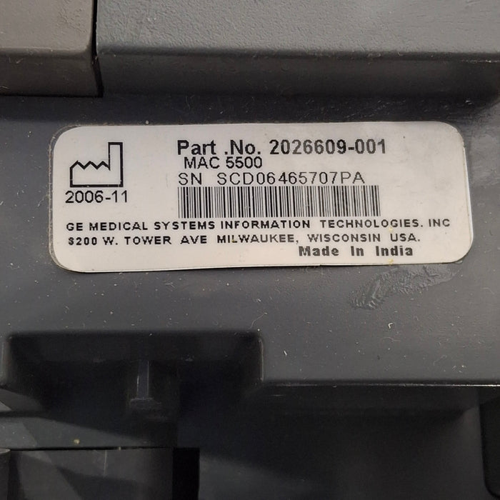 GE Healthcare MAC 5500 ECG without CAM Module