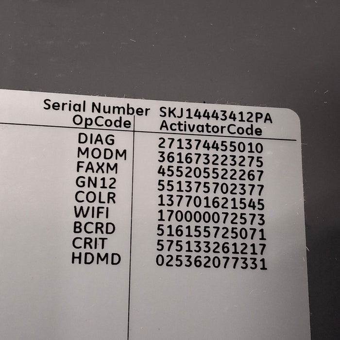 GE Healthcare MAC 5500 ECG without CAM Module