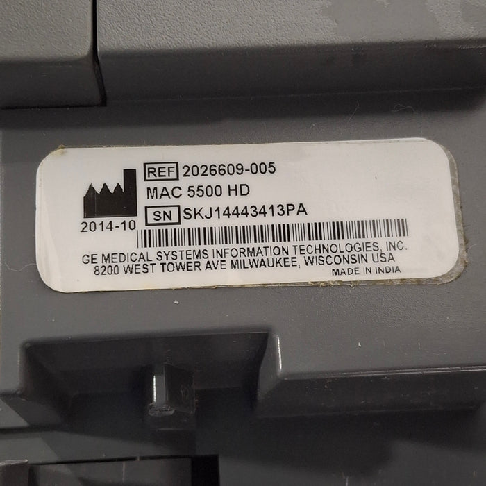 GE Healthcare MAC 5500 HD ECG without CAM Module
