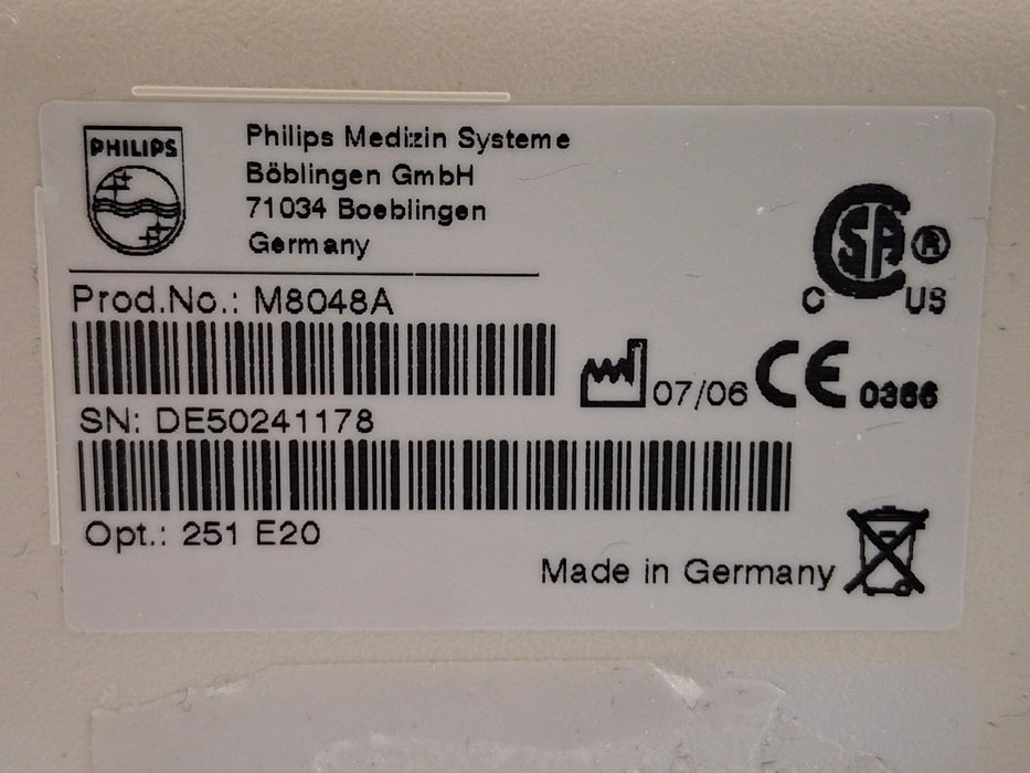 Philips M8048A IntelliVue Module Rack