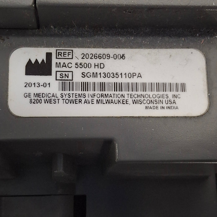 GE Healthcare MAC 5500 HD ECG without CAM Module