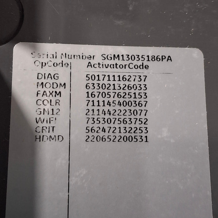 GE Healthcare MAC 5500 HD ECG without CAM Module