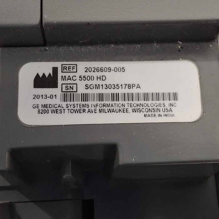 GE Healthcare MAC 5500 HD ECG without CAM Module