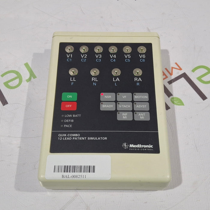 Medtronic Quick Combo 12 Lead Patient Simulator 806395-01