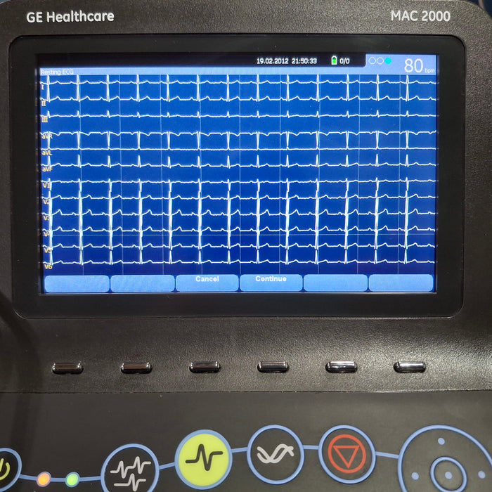GE Healthcare MAC 2000 ECG