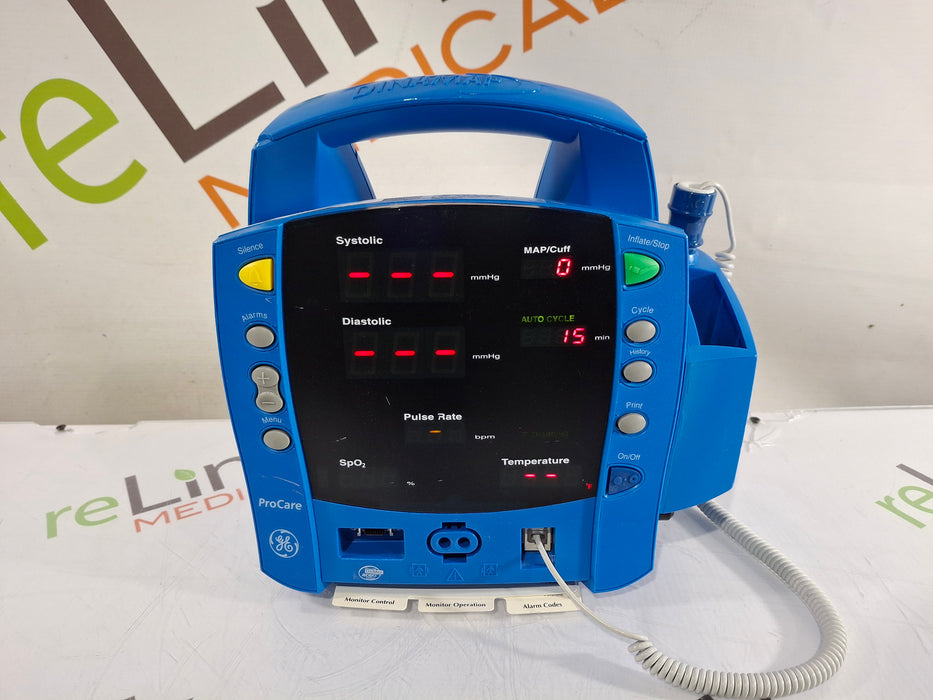 GE Healthcare Dinamap ProCare 400 Patient Monitor