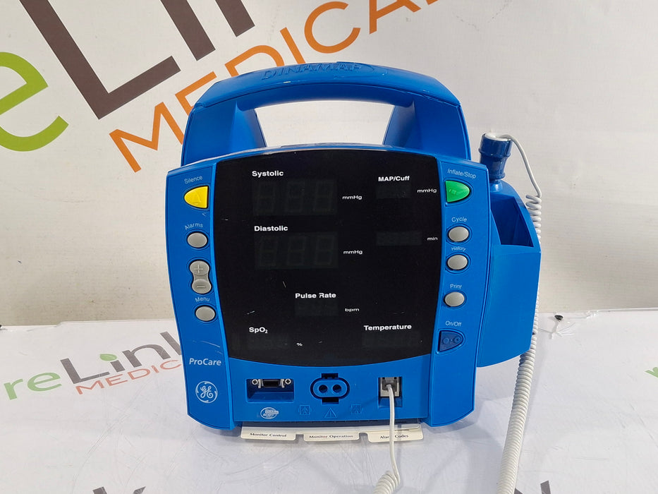 GE Healthcare Dinamap ProCare 400 Patient Monitor
