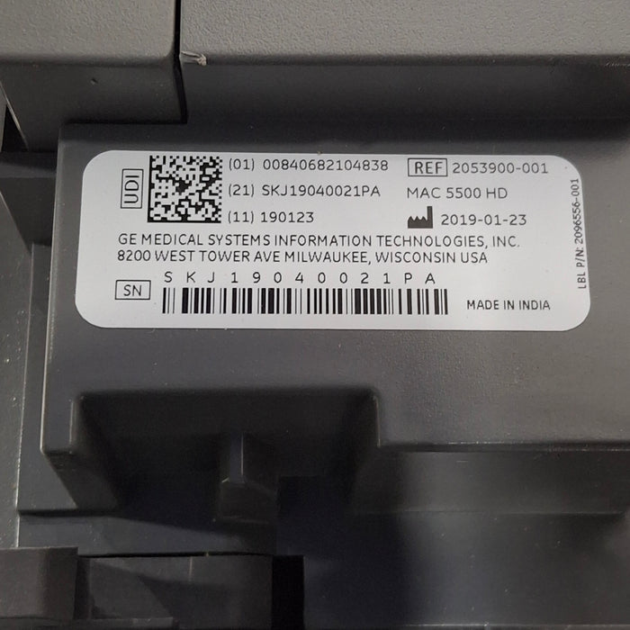 GE Healthcare MAC 5500 HD ECG without CAM Module